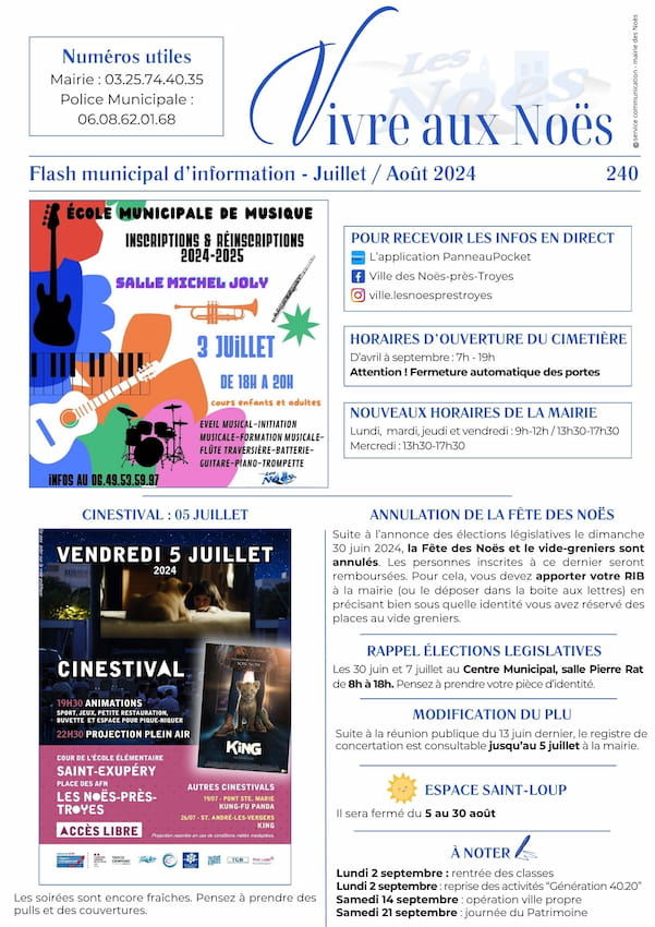 flash 236 mars 2024