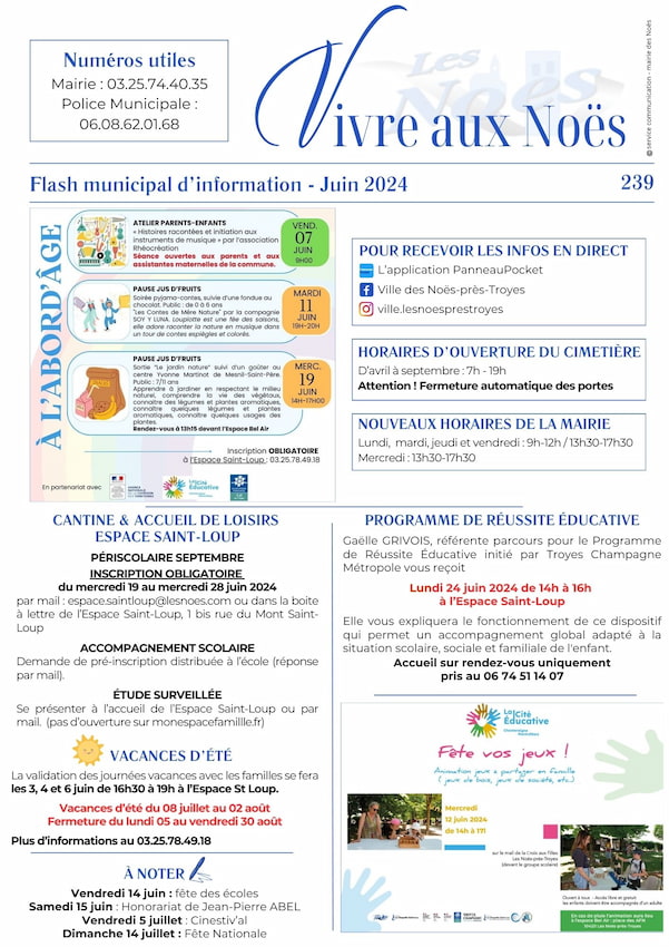 flash 236 mars 2024