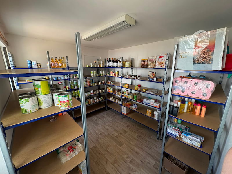 Rénovation du sol et de la façade du centre solidaire du CCAS